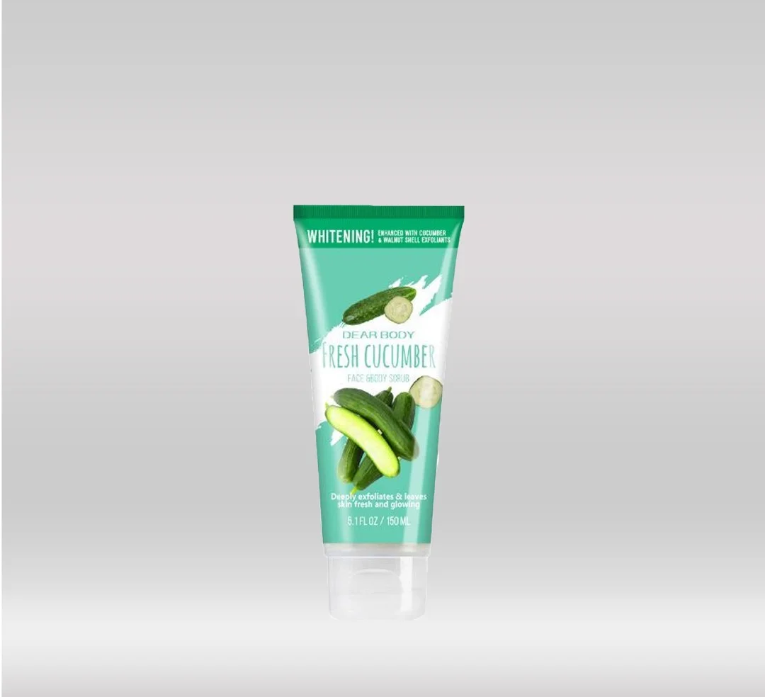 DEAR BODY FACE SCRUB 150ML - CUCUMBER 1X48