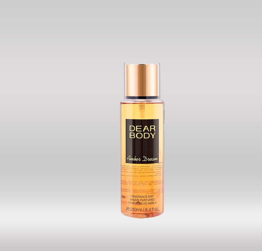 DEAR BODY FRAG MIST 250ML - AMBER DREAM 1X48