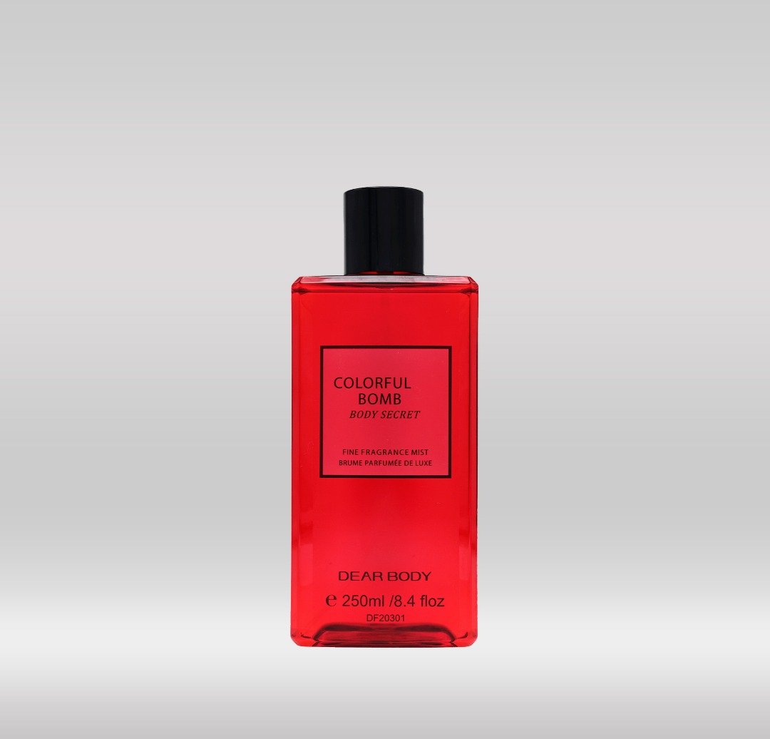 DEAR BODY COLORFUL BOMB FRAG.MIST 250ML - BODY SECRET 1X48
