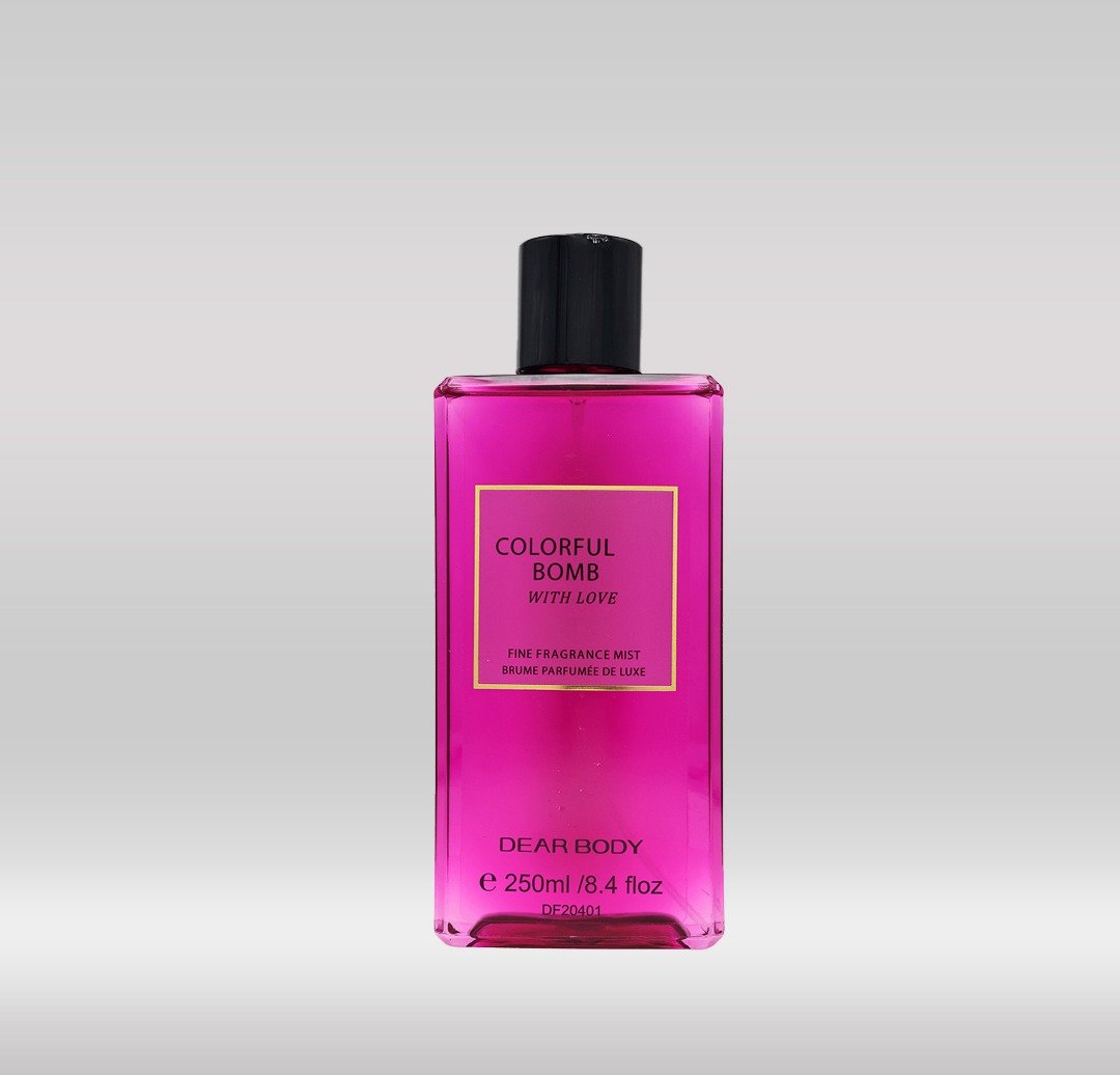 DEAR BODY COLORFUL BOMB FRAG.MIST 250ML - WITH LOVE 1X48