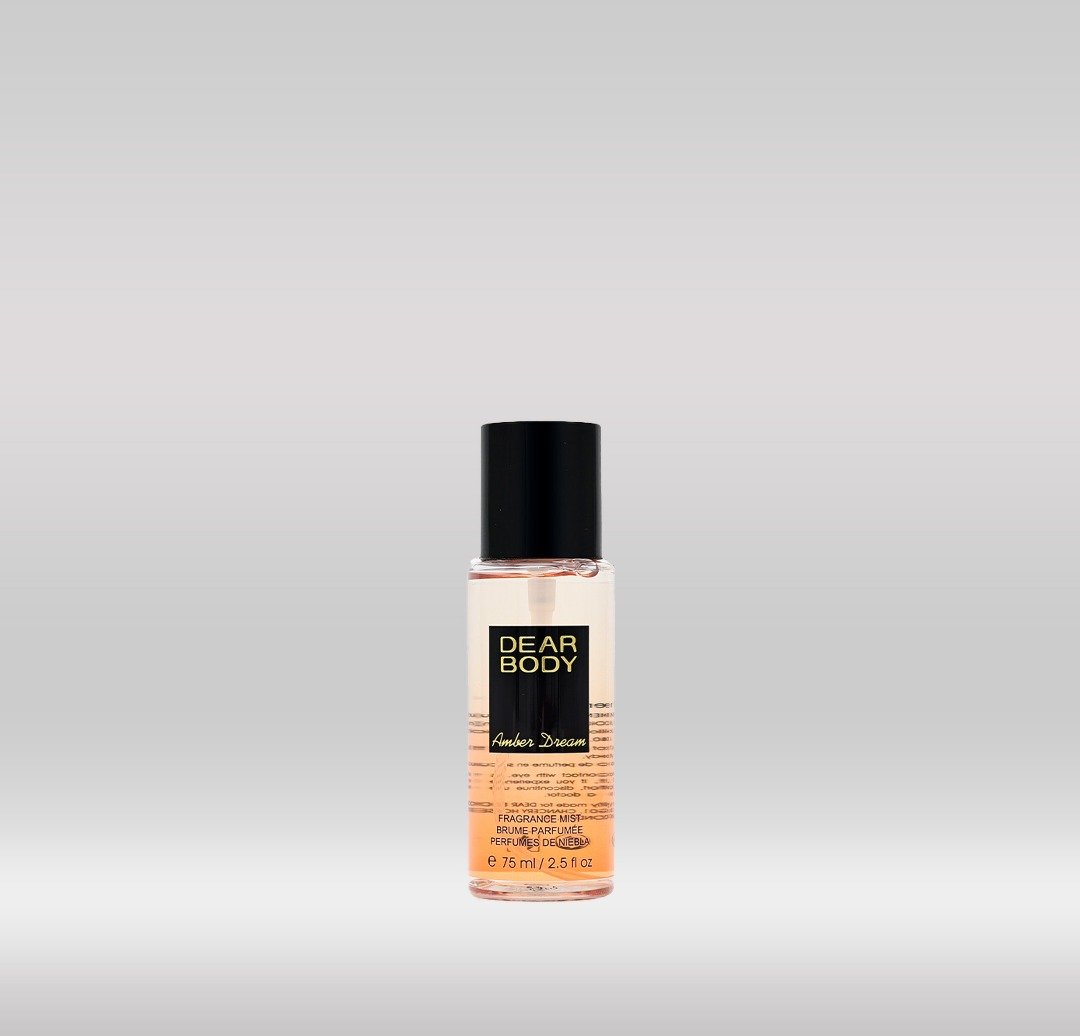 DEAR BODY FRAG MIST 75ML - AMBER DREAM 1X96