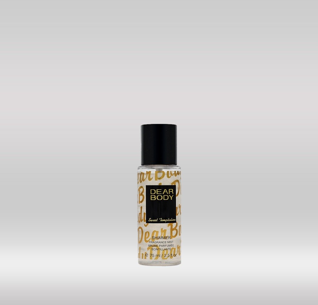 DEAR BODY FRAG MIST 75ML - SWEET TEMPTATION 1X96