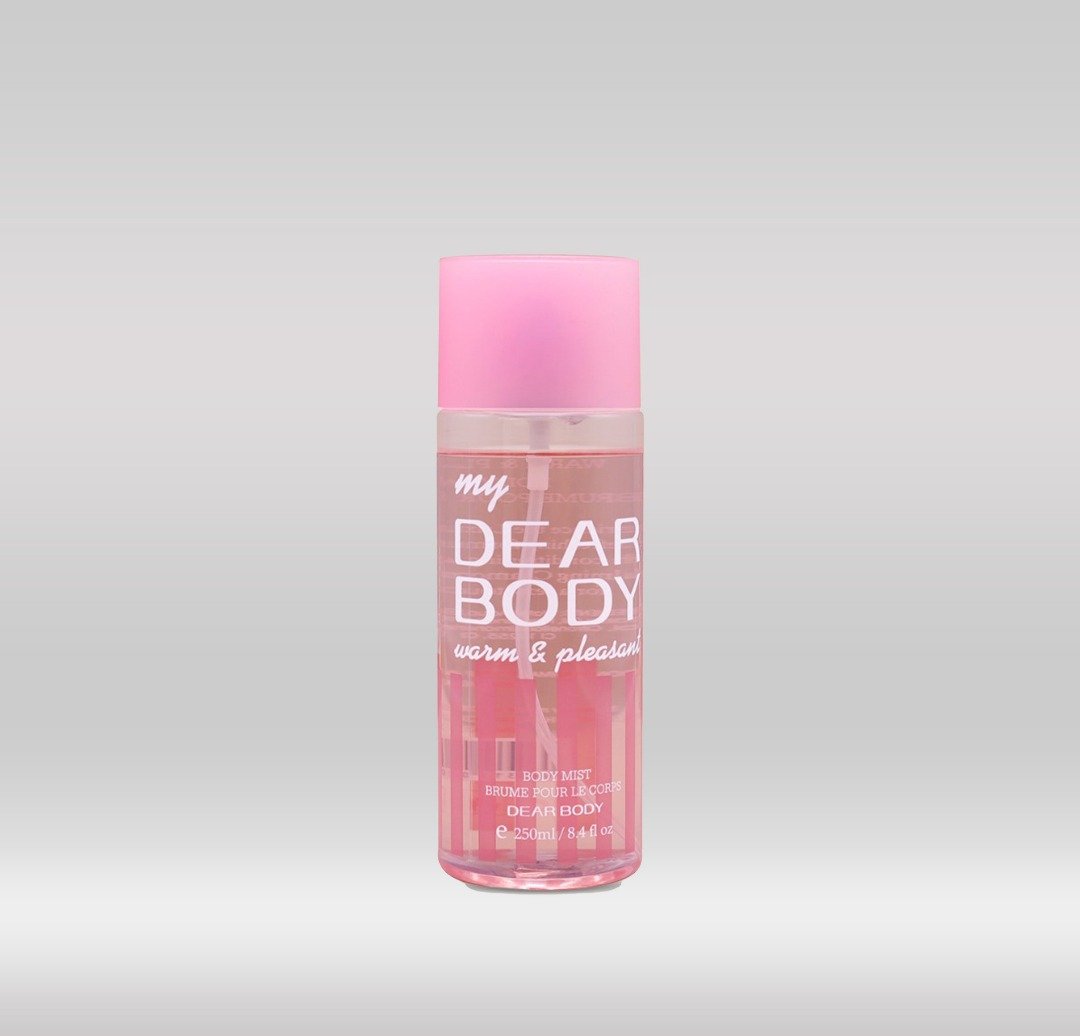 MY DEAR BODY FRAG.MIST 250ML WARM & PLEASANT 1X48 *