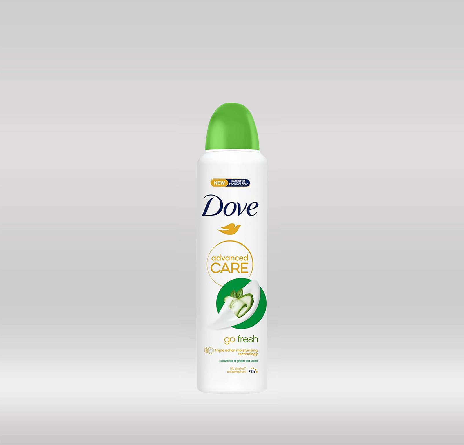 DOVE DEO SPRAY WOMEN 72HRS ADVANCED 250ML-CUCUMBER 1X6