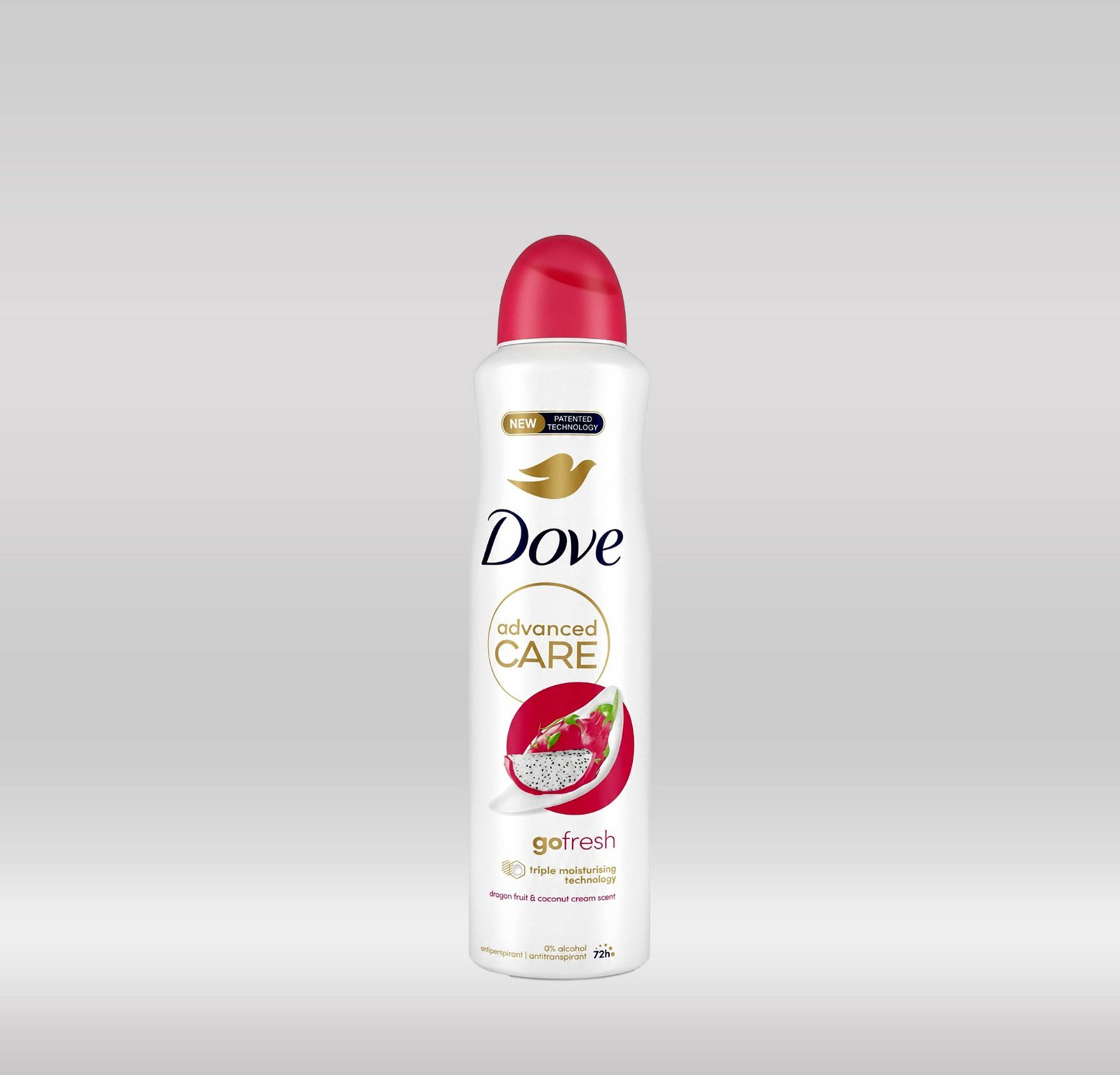 DOVE DEO SPRAY WOMEN 72HRS ADVANCED 250ML-DRAGON FRUIT 1X6