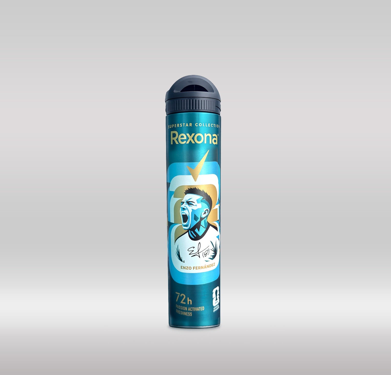 REXONA DEO SPRAY MEN 72H 200ML - ENZO FERNANDE FIFA