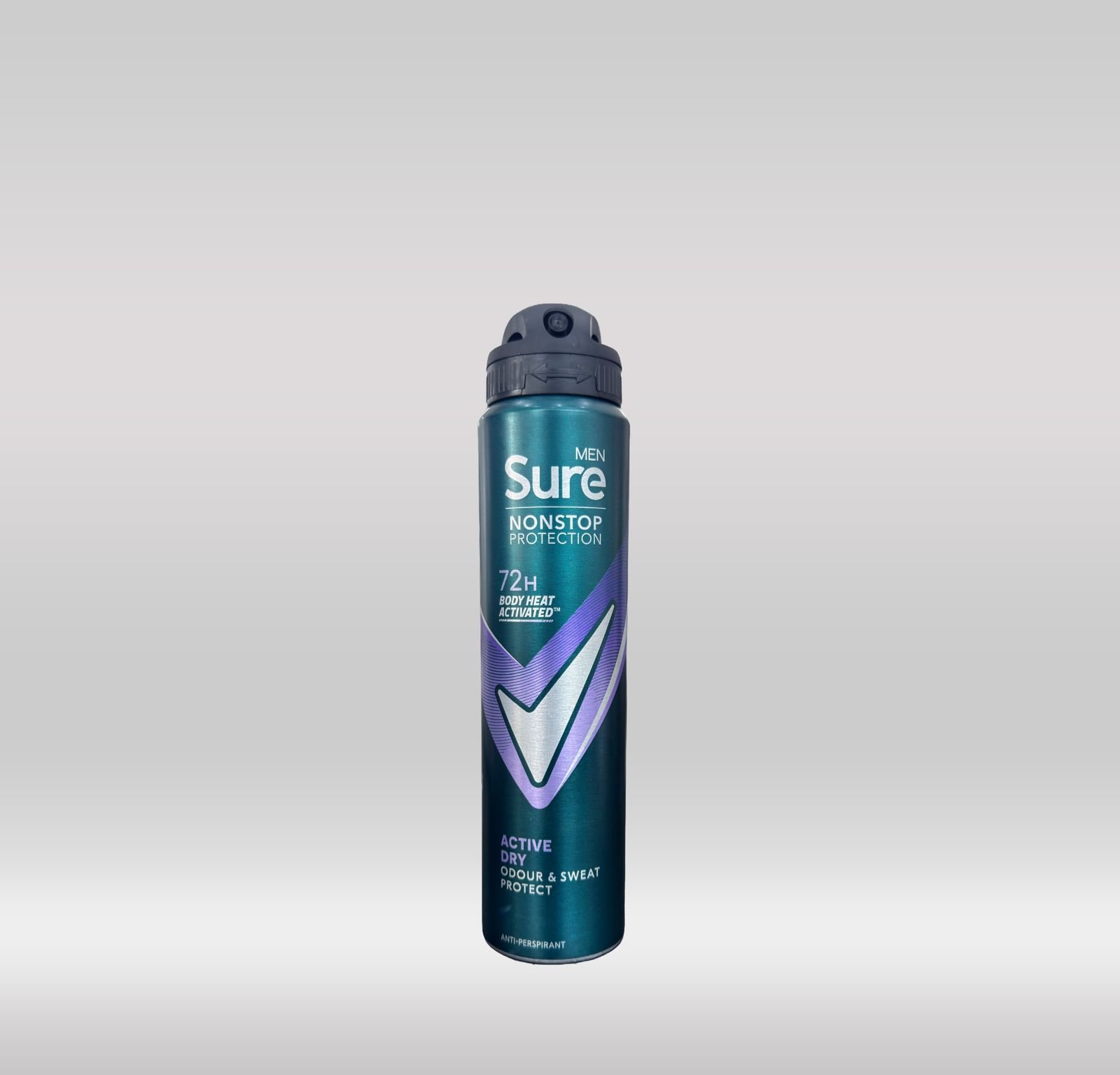 SURE DEO SPRAY MEN 72H 250ML - ACTIVE DRY 1X6