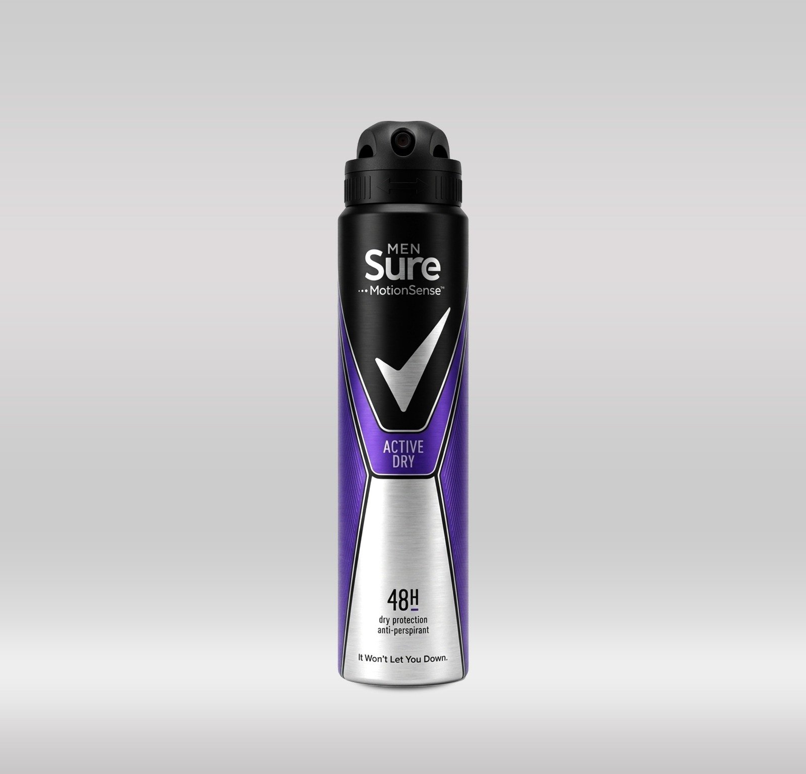 SURE DEO SPRAY MEN 250ML - ACTIVE DRY 1X6