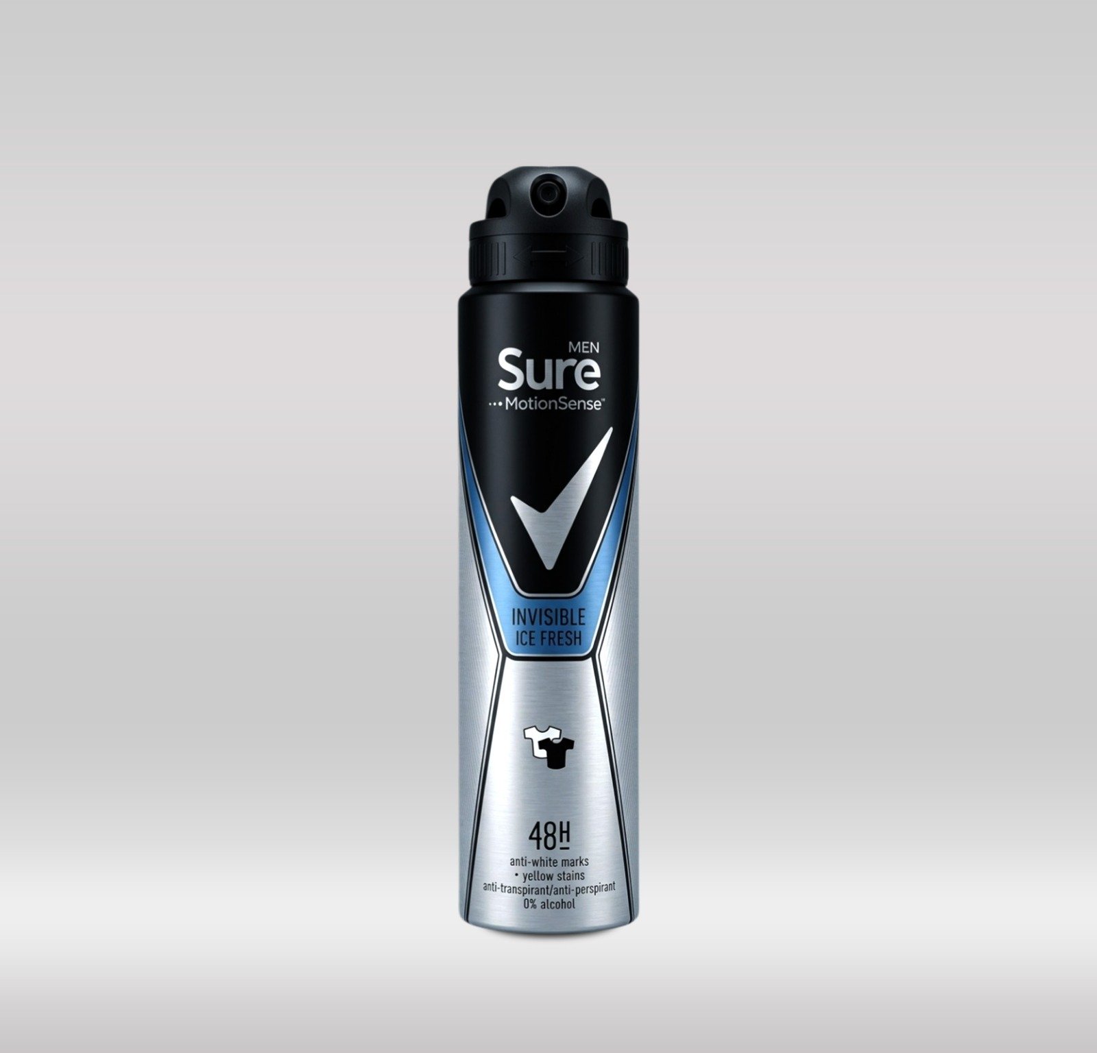 SURE DEO SPRAY MEN 250ML - INV. ICE FRESH 1X6