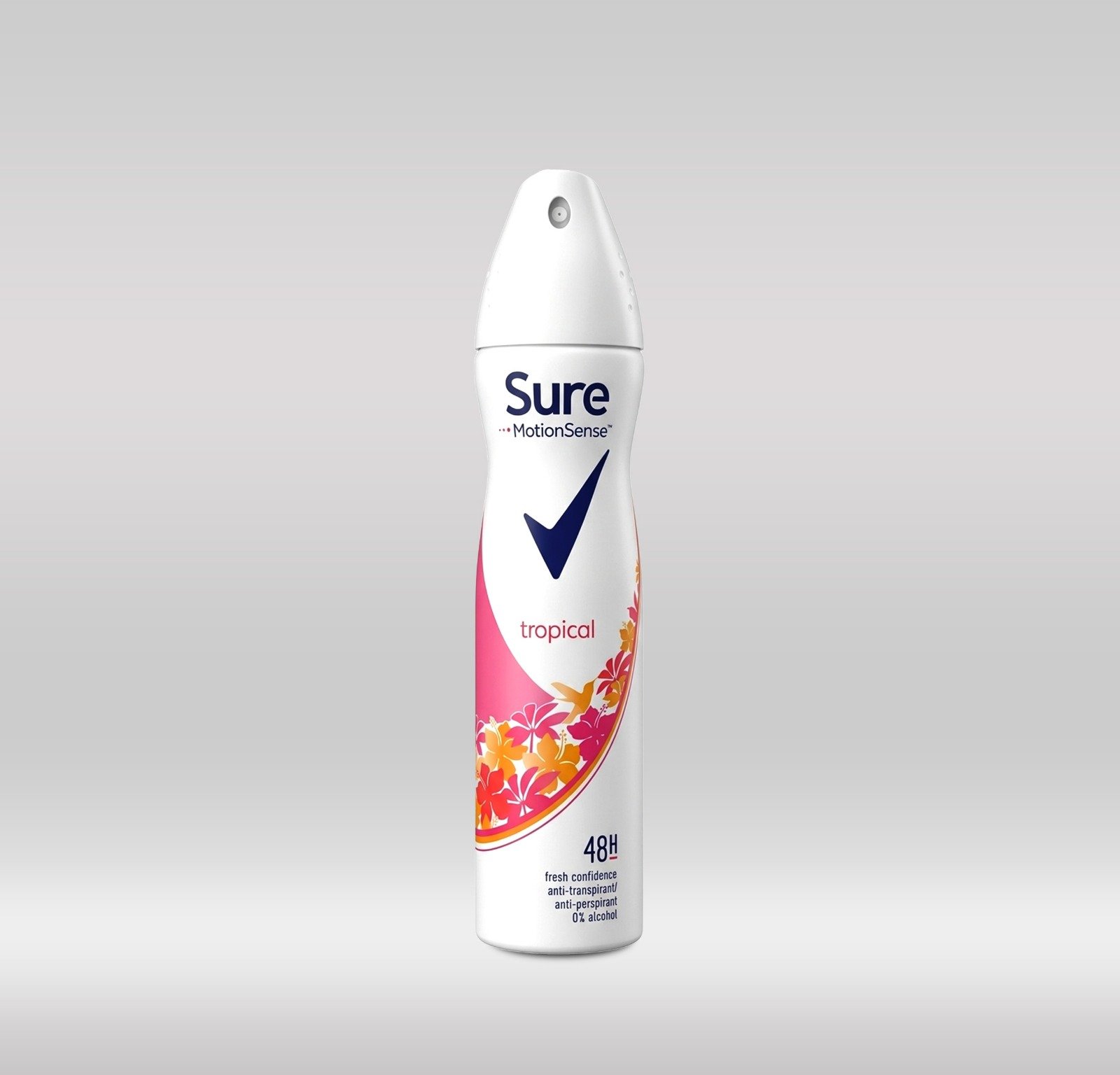 SURE DEO SPRAY WOMEN 250ML - TROPICAL 1X6