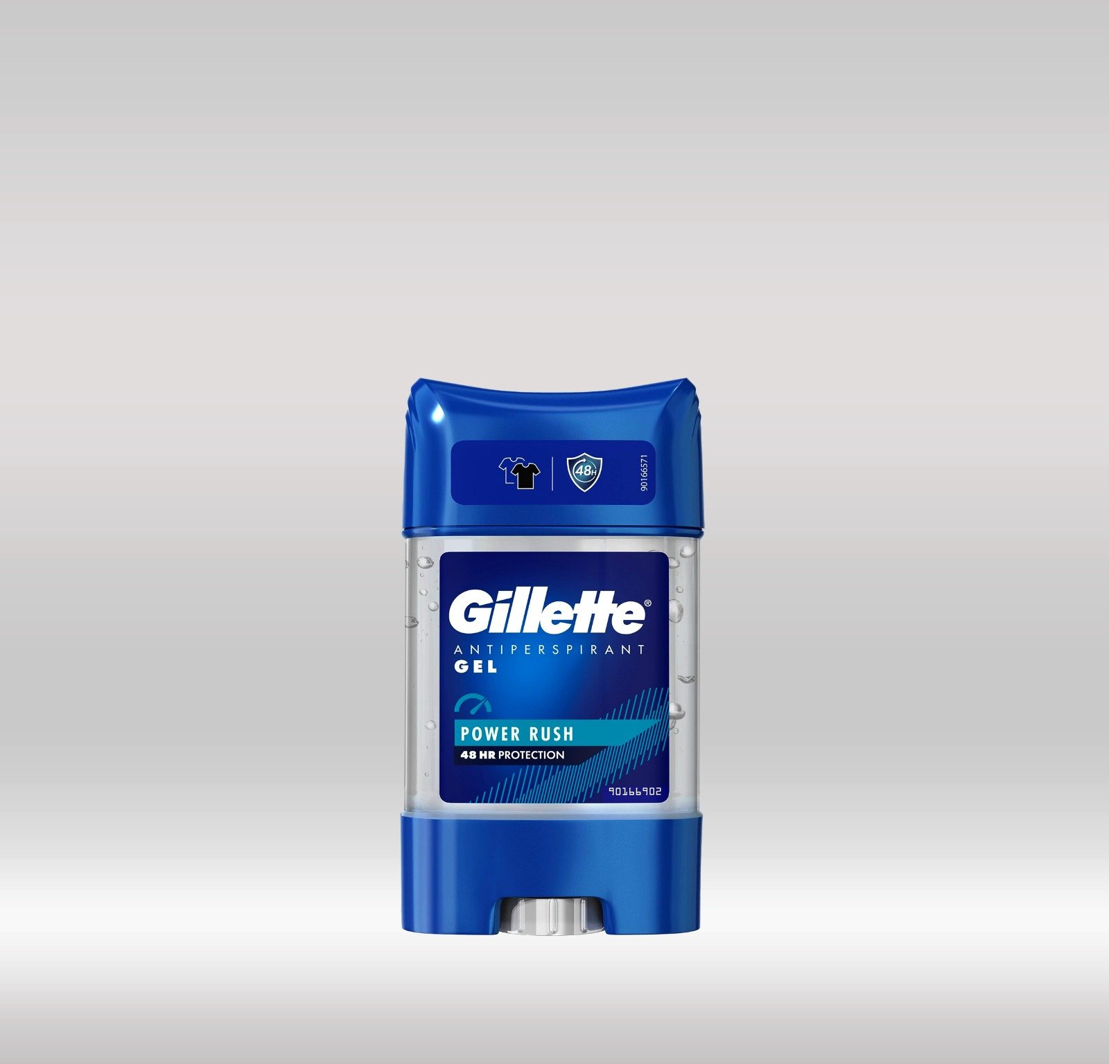 GILLETTE CLEAR GEL STICK 70ML - POWER RUSH 1X6