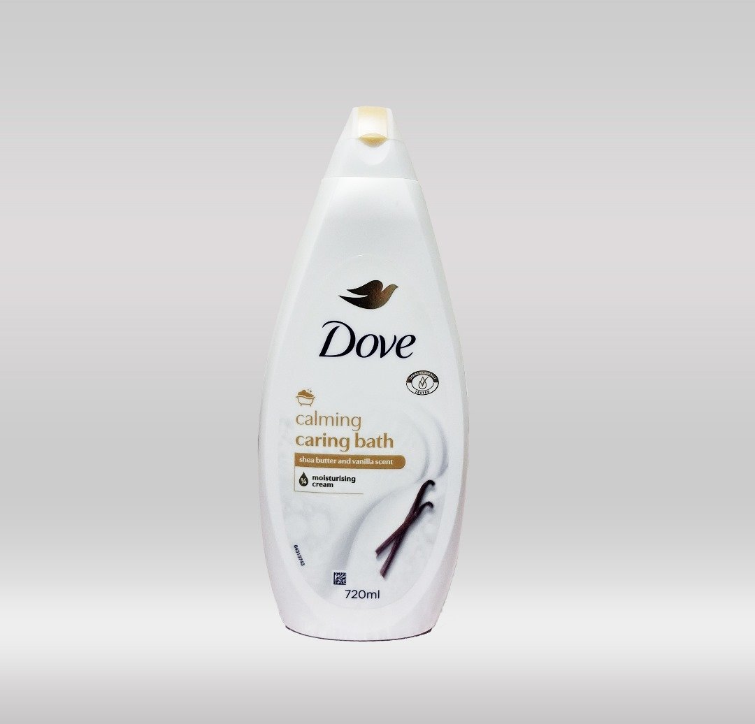 DOVE BATH GEL 720ML- CALMING CARING BATH