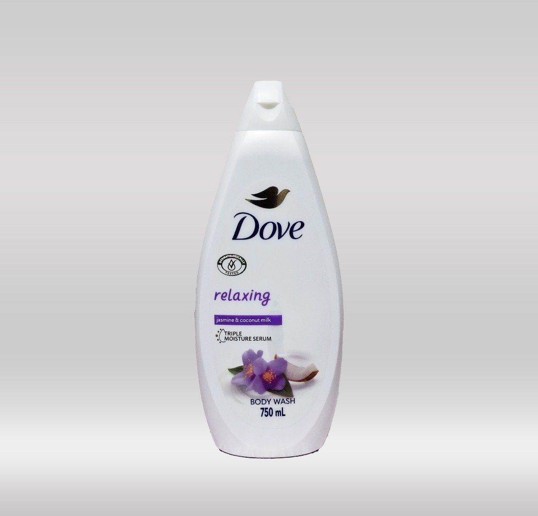 DOVE BATH GEL 750ML- RELAXING 1X16