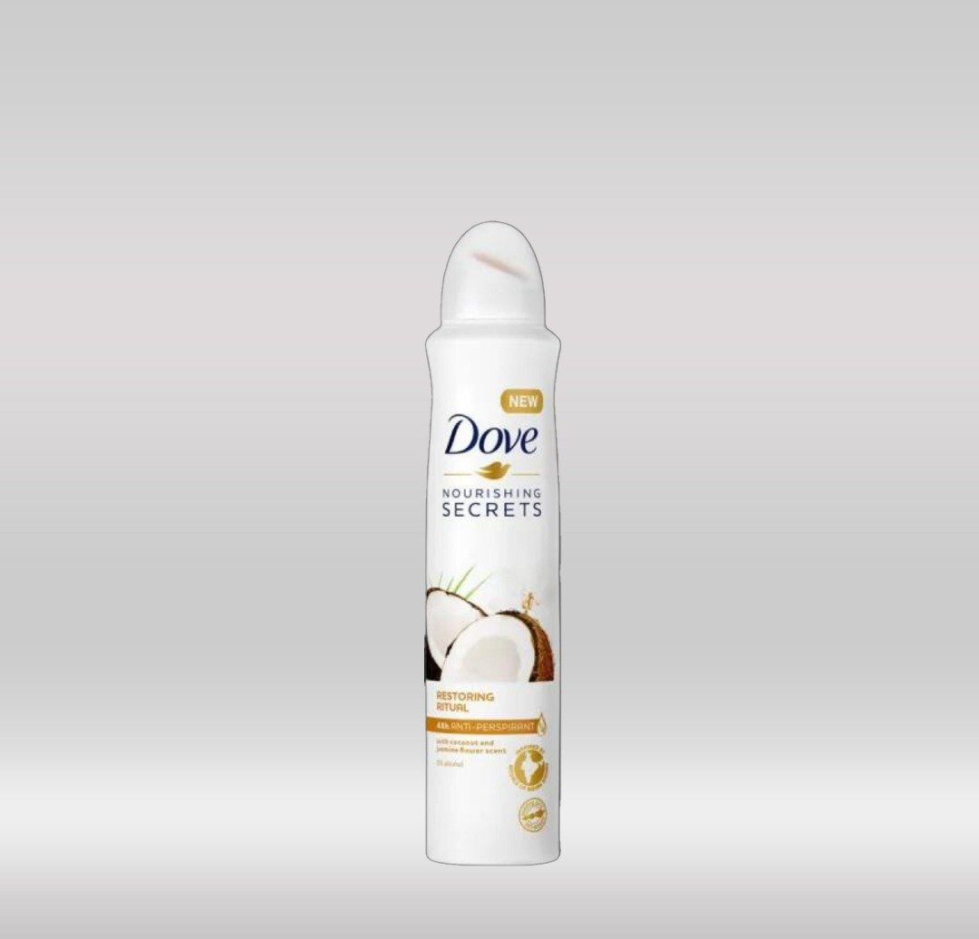 DOVE DEO SPRAY WOMEN 250ML - COCONUT 1X6