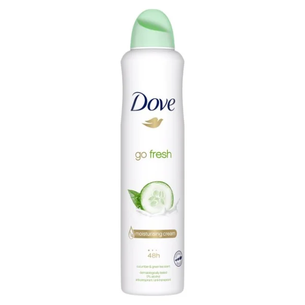 DOVE DEO SPRAY WOMEN 250ML - CUCUMBER 1X6
