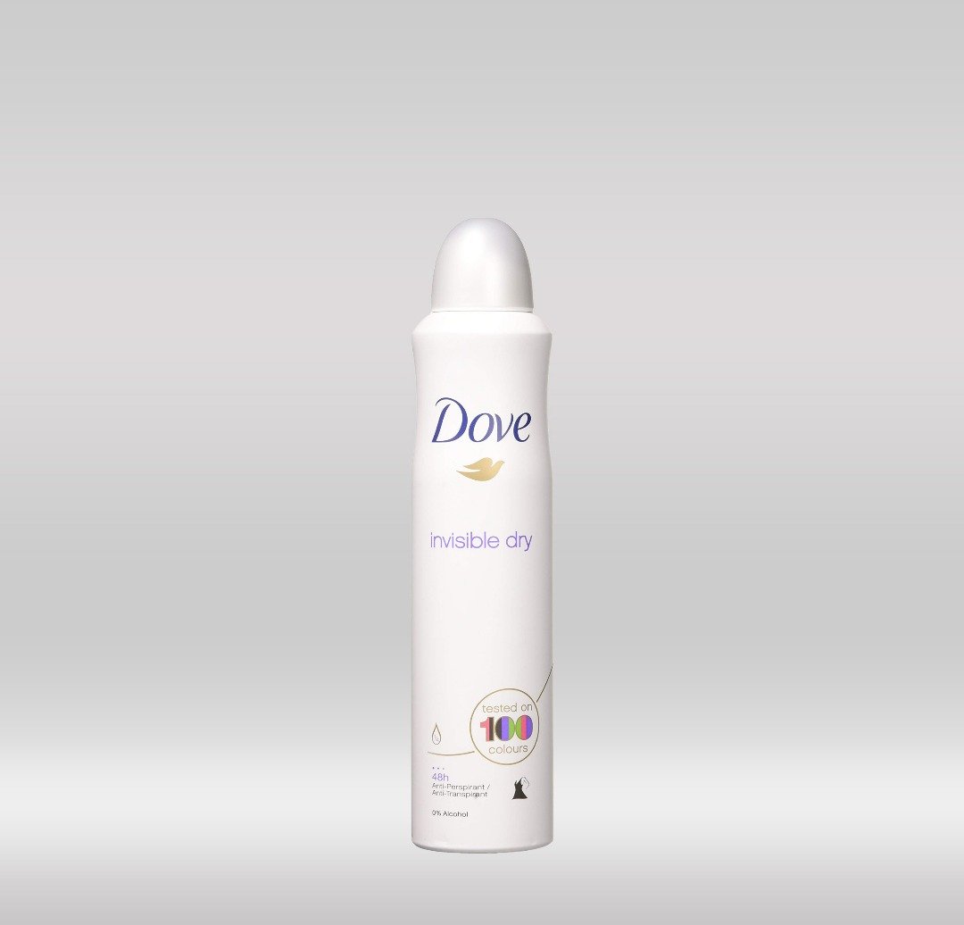 DOVE DEO SPRAY WOMEN 250ML - INVISIBLE DRY 1X6