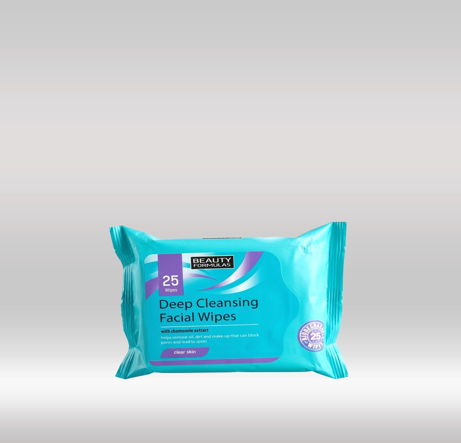 B - FORMULAS FACIAL WIPES 25S - DEEP CLEANSE 1X12