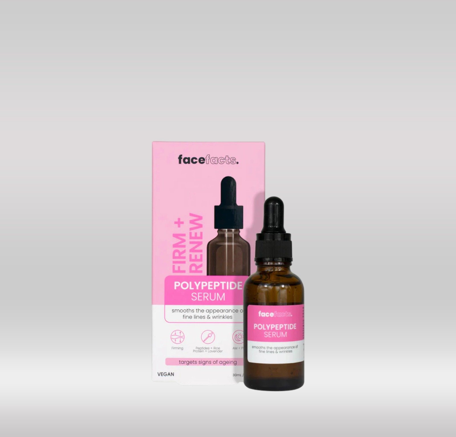 FACE FACTS FACIAL SERUM 30ML - POLYPEPTIDE 1X48