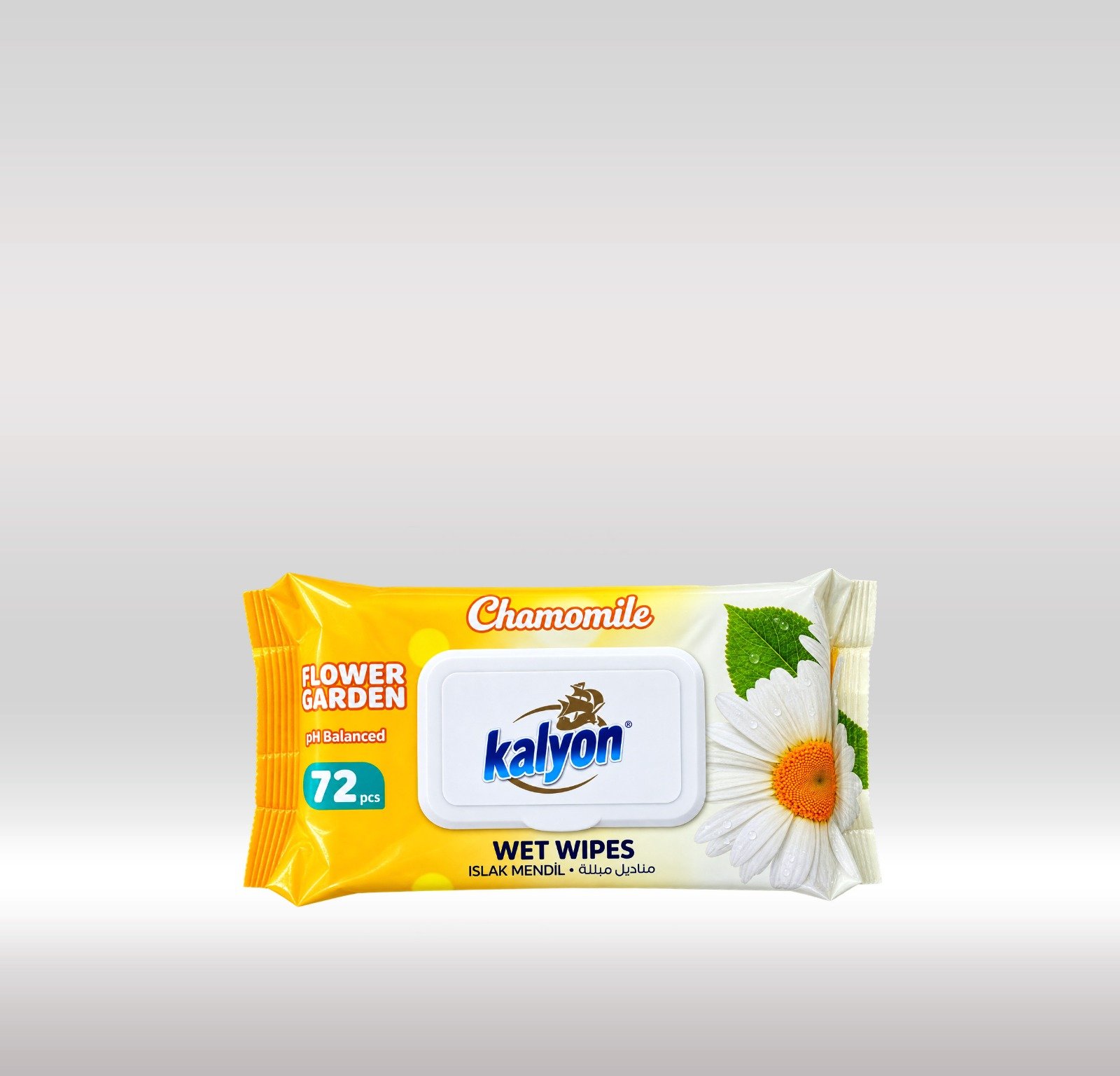 KALYON WET WIPES CHAMOMILLE 72S 1X12