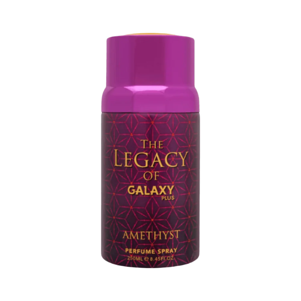 GALAXY PLUS LEGACY DEO SPRAY 250ML - AMETHYST 1X96
