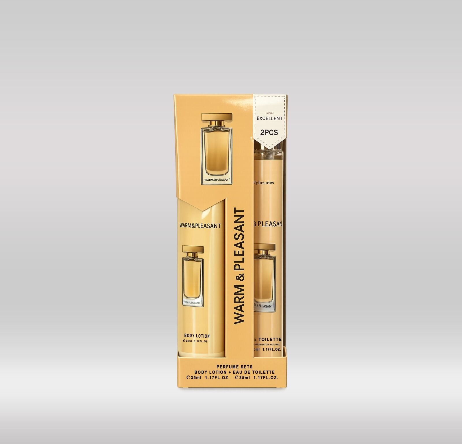 BODY LUXURIES GIFT SET 35ML - WARM & PLEASANT