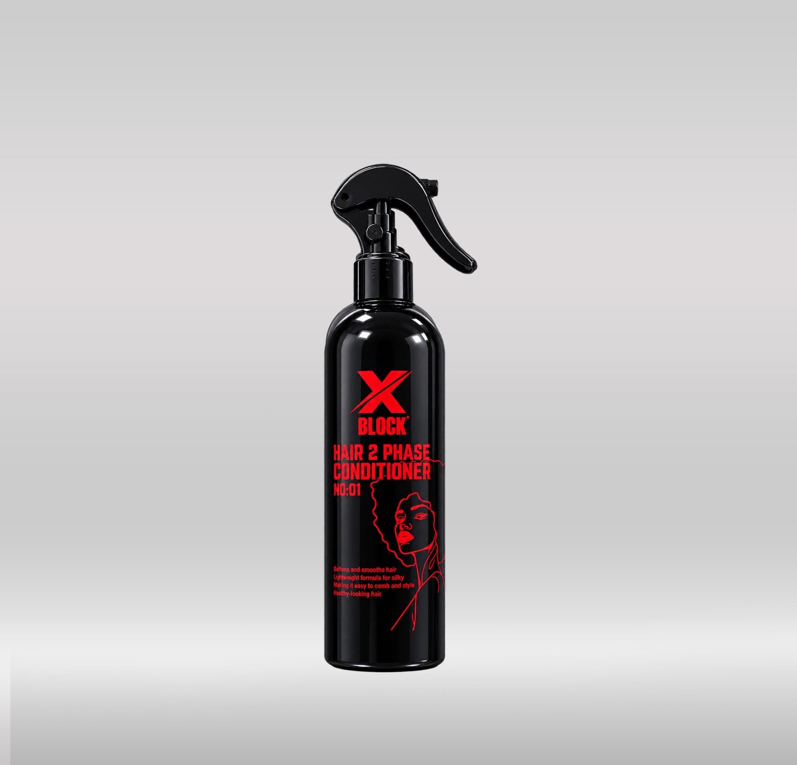 XBLOCK HAIR DETANGLER 400ML PINK