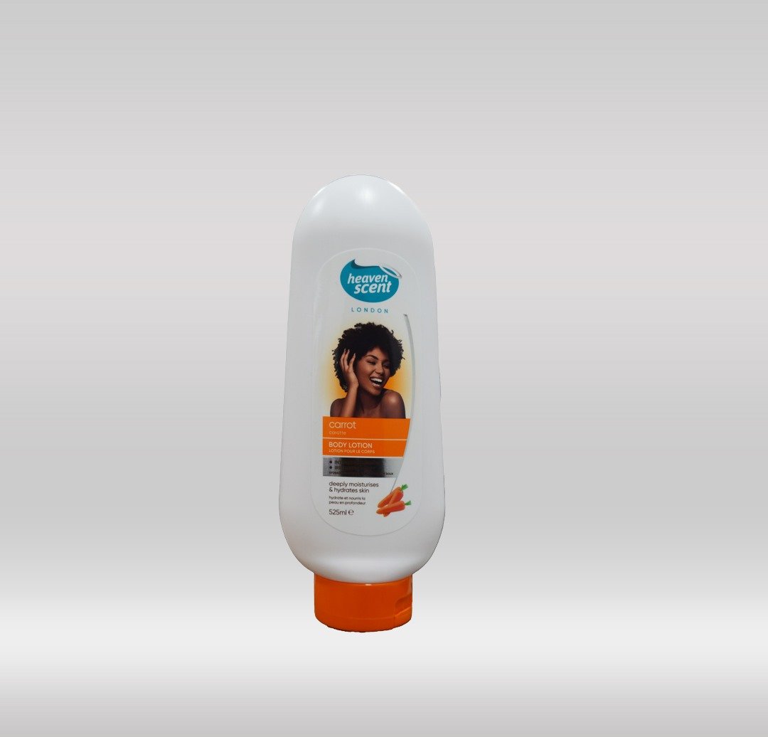 HEAVEN SCENT BODY LOTION 525ML - CARROT 1X12