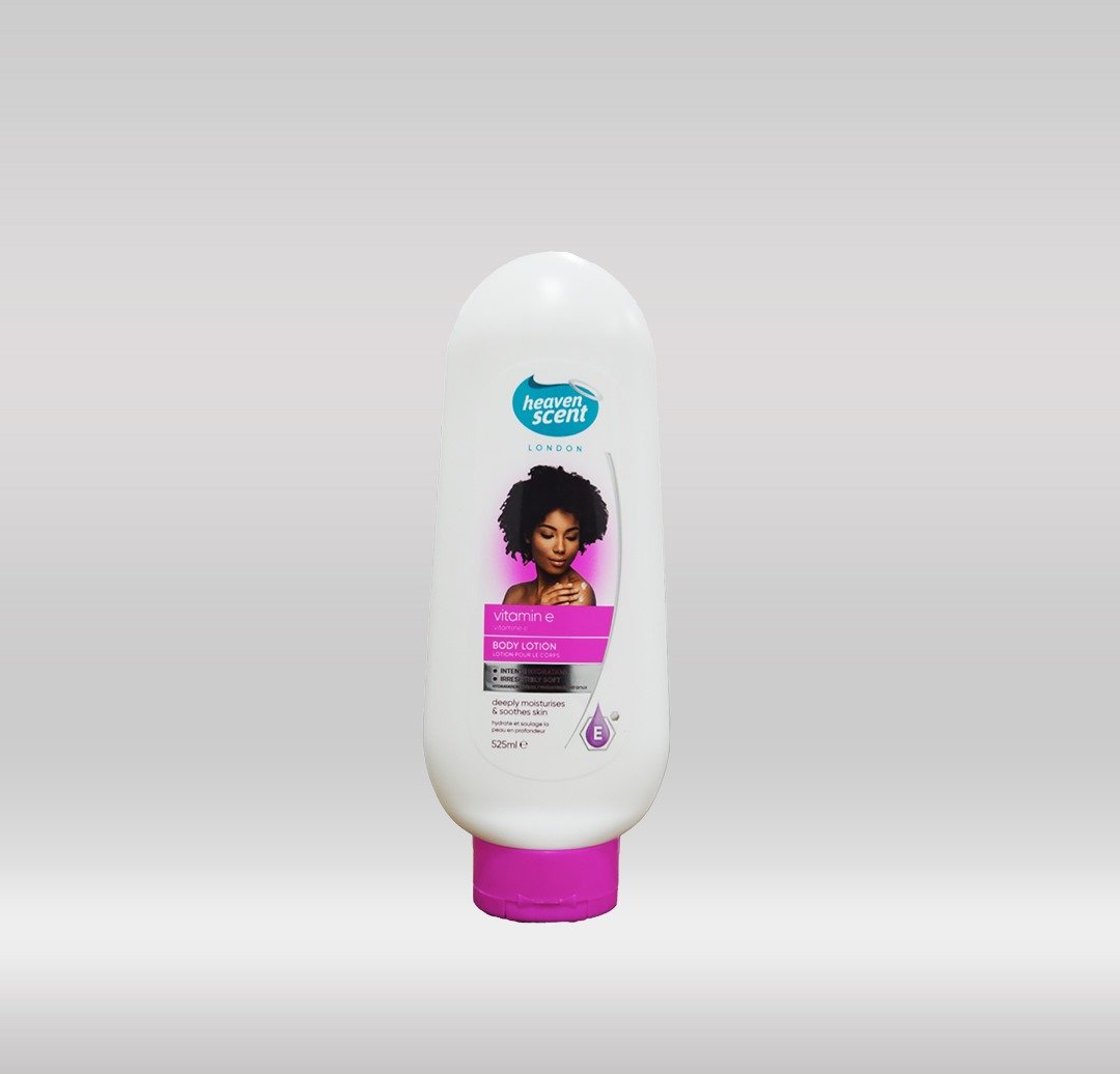 HEAVEN SCENT BODY LOTION 525ML - VITAMIN E 1X12