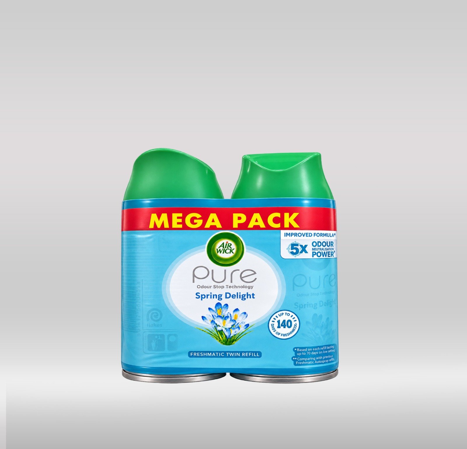 AIRWICK REFILL TWIN PACK 250ML - SPRING DELIGH