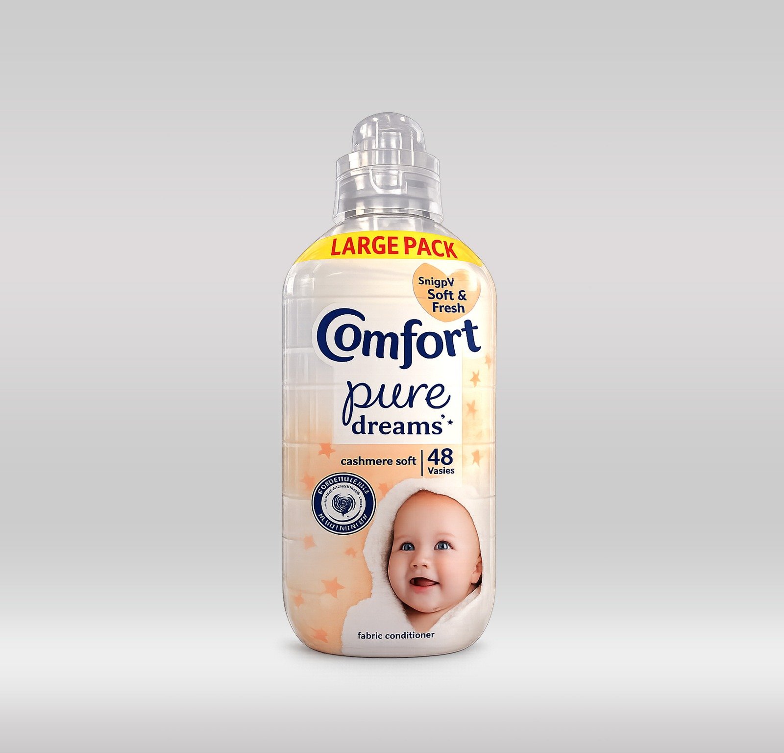 COMFORT 48W FABRIC CONDITIONER 1.4LTR - CASHMERE SOFT