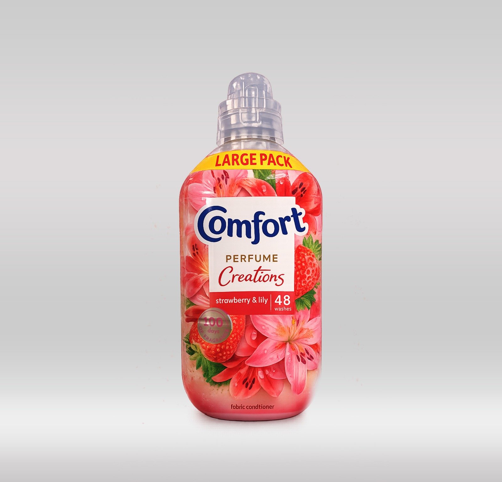 COMFORT 48W FABRIC CONDITIONER 1440ML - STRAWBERRY & LILY