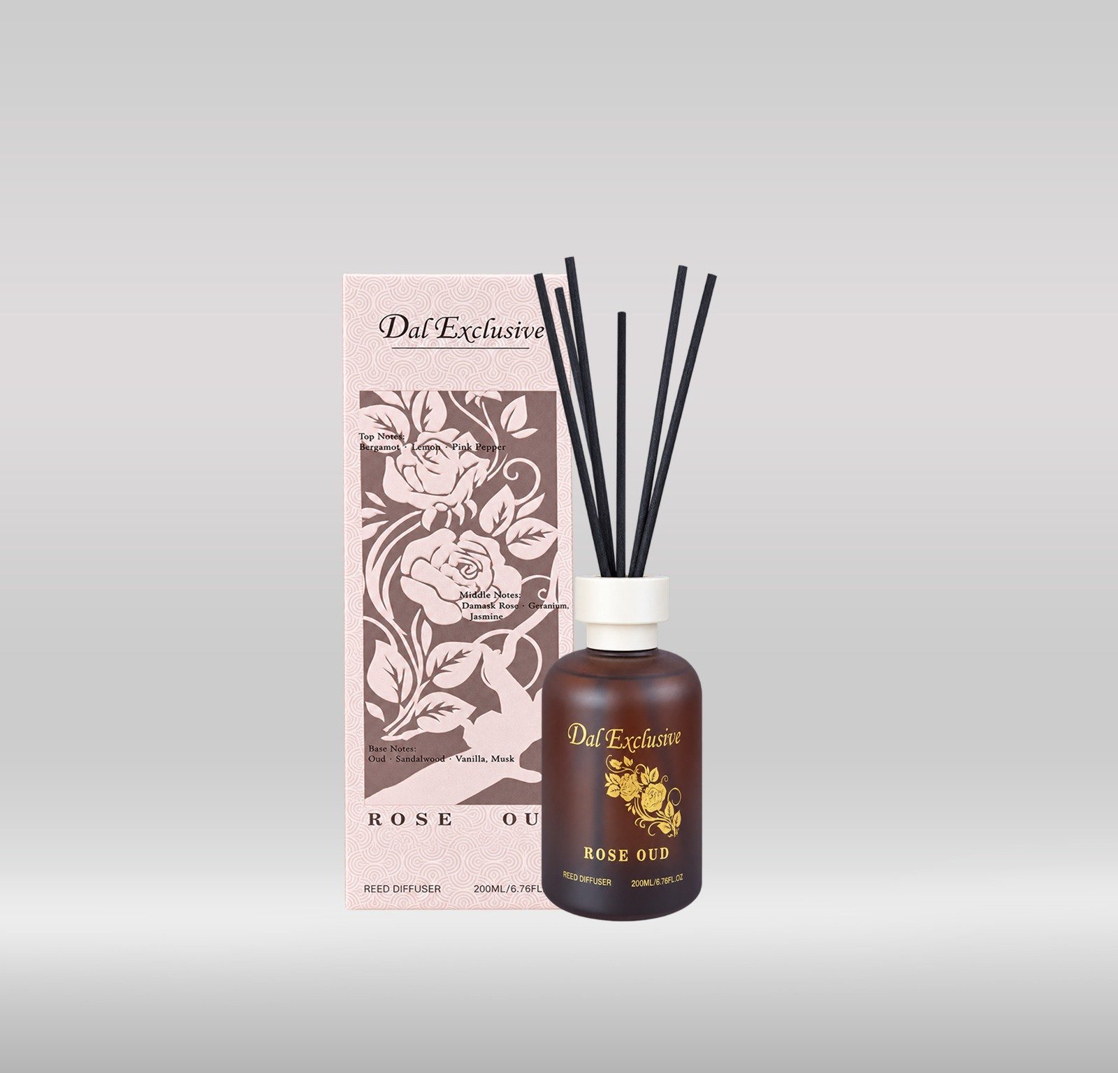 DAL EXCLUSIVE DIFFUSER 200ML 06 - ROSE OUD