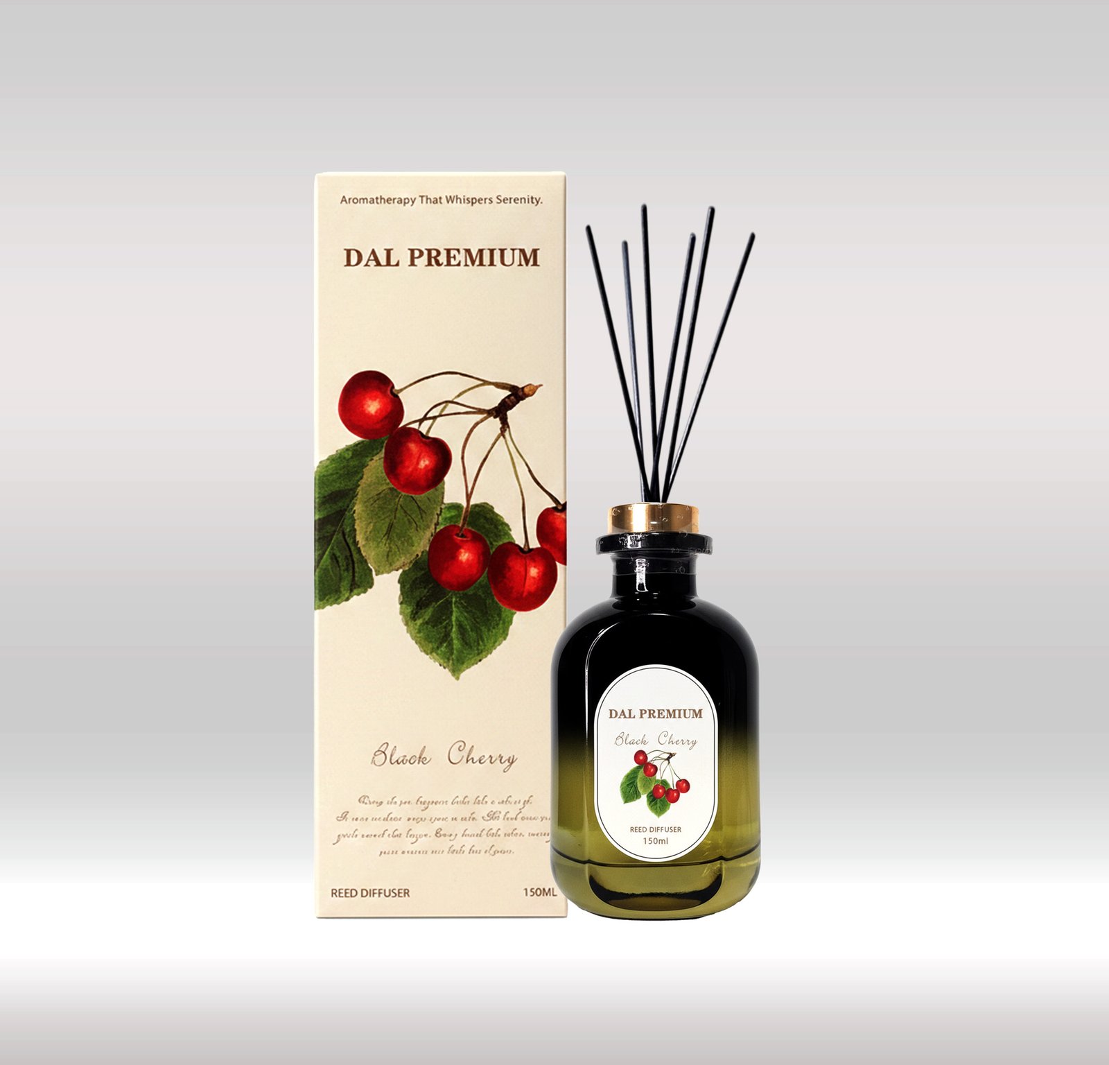 DAL PREMIUM DIFFUSER 150ML - BLACK CHERRY 1X48