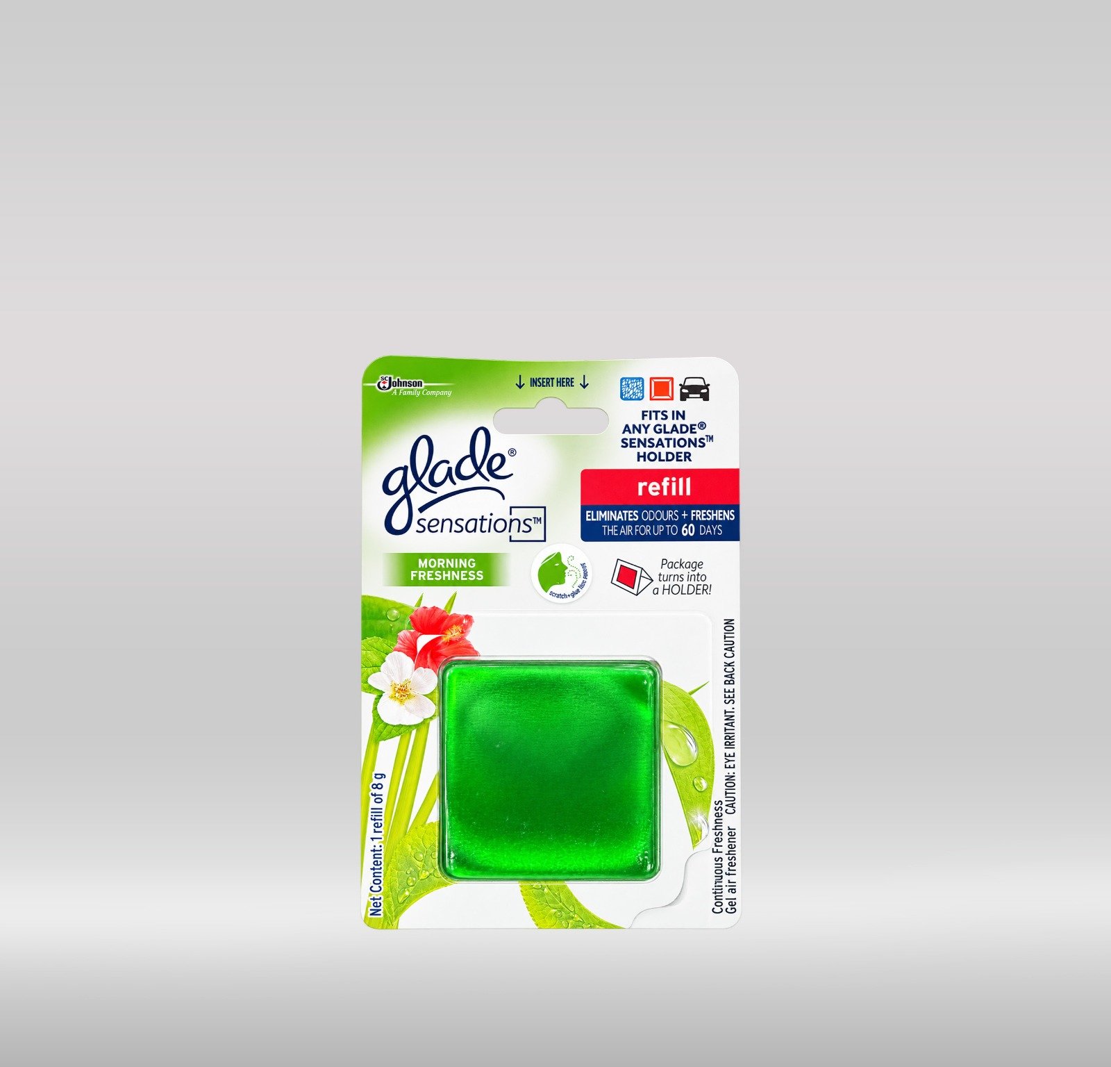 GLADE SENSITIVE REFILL FLAT - MORNING FRESHN 1X12