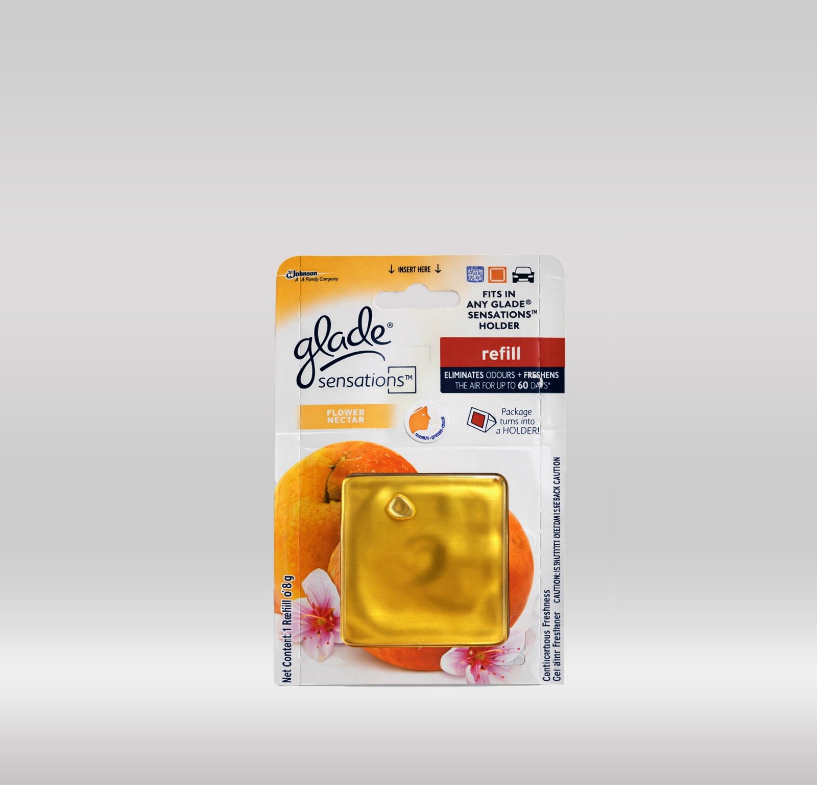 GLADE SENSITIVE REFILL FLAT - FLORAL NECTOR 1X12