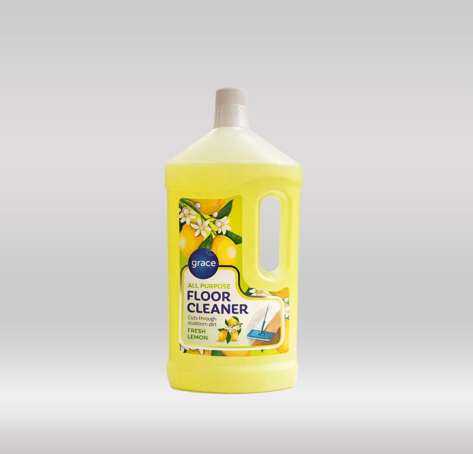GRACE FLOOR CLEANER 1L - FRESH LEMON 1X8