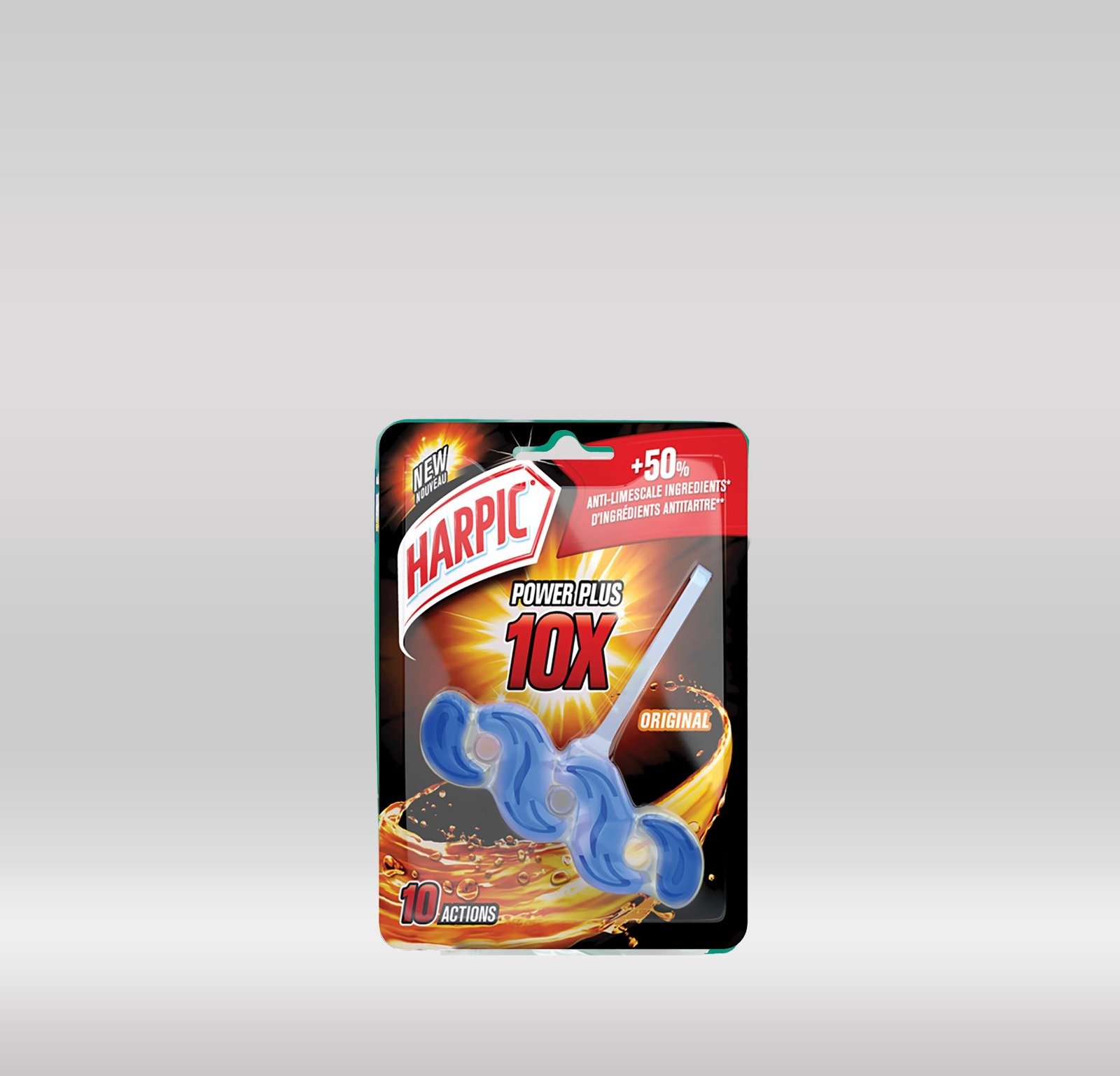 HARPIC RIM BLOCK - POWER PLUS ORIGINAL 35G 1X6