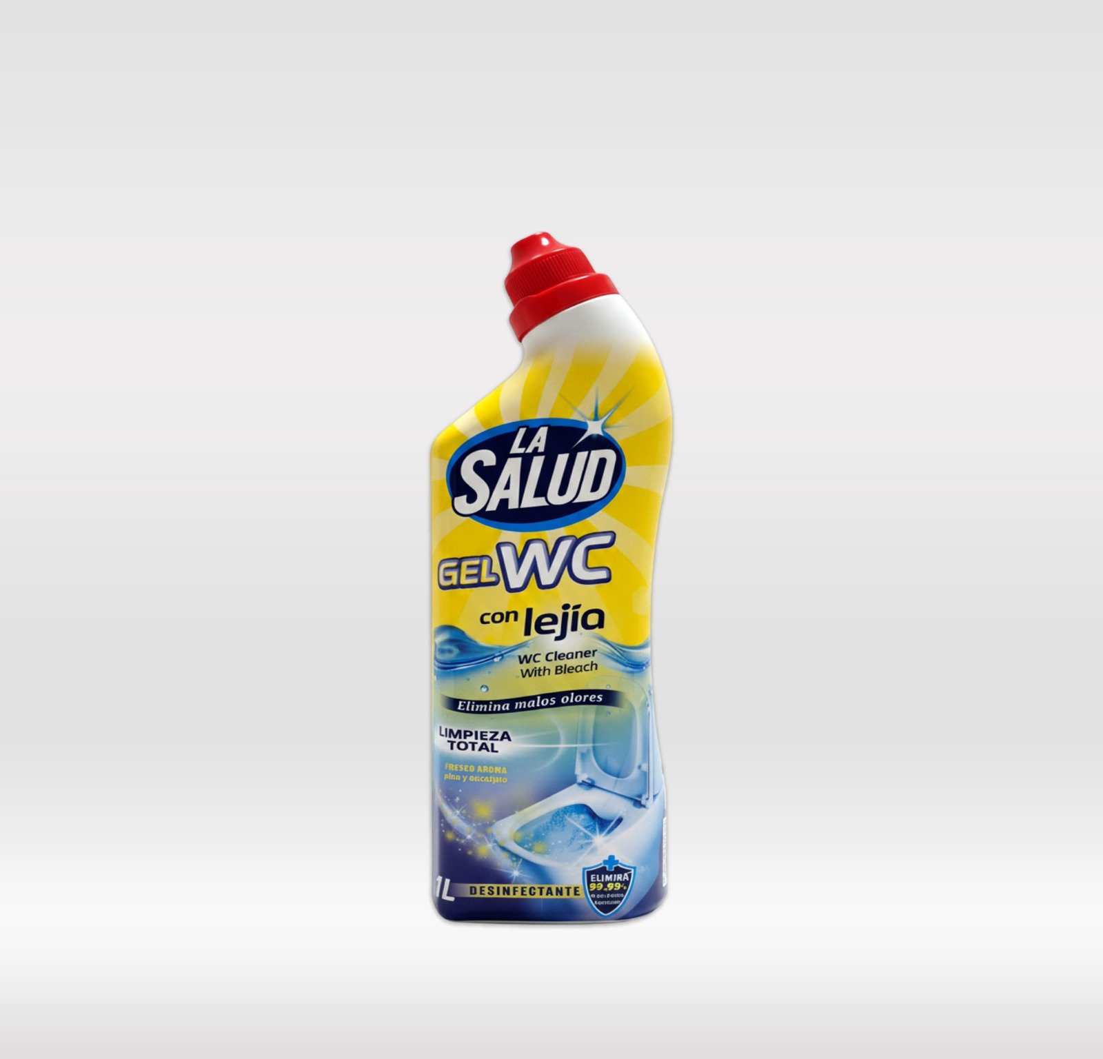 LA SALUD WC CLEANER 1LTR - EUCALYPTUS 1X12