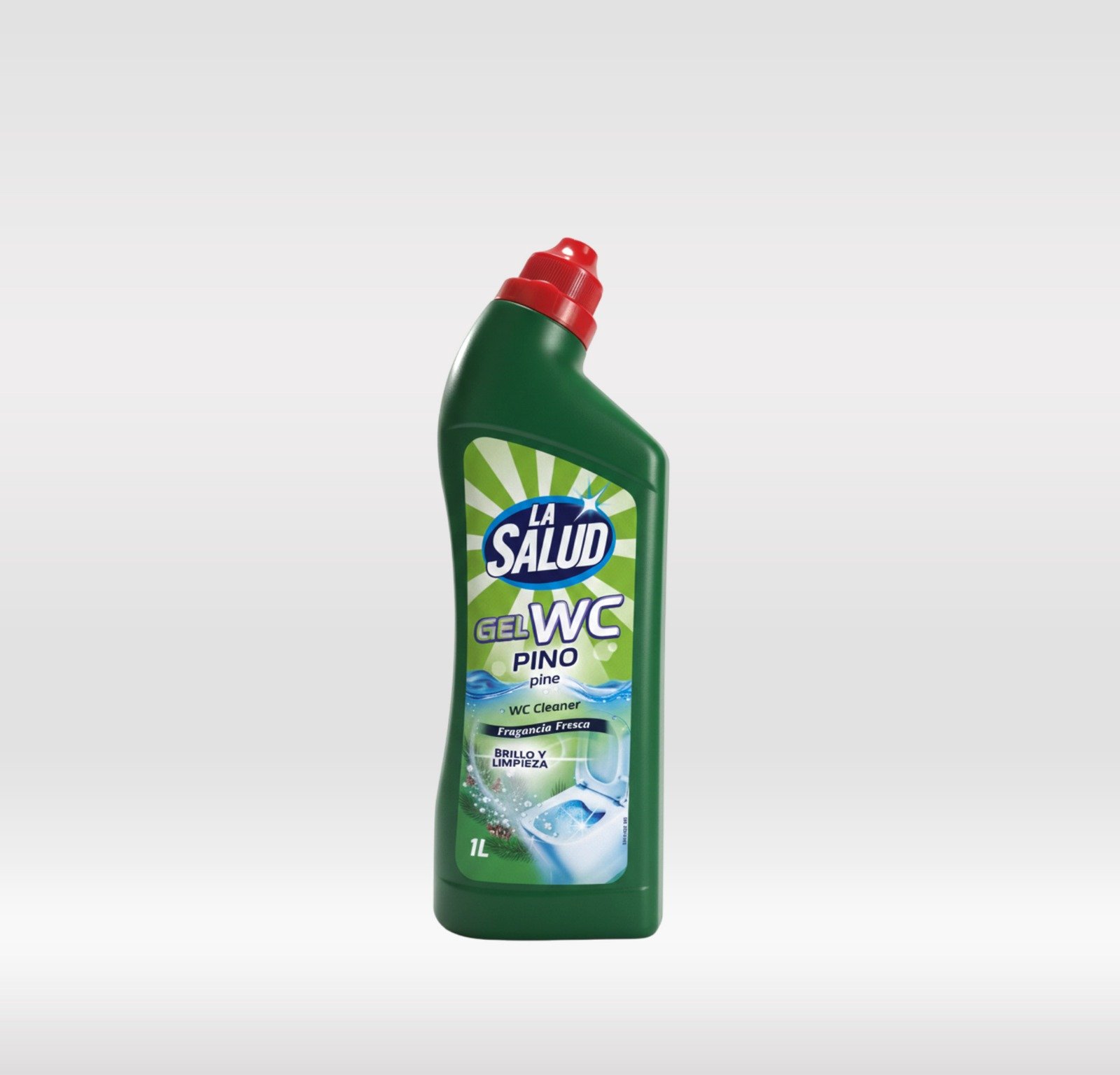 LA SALUD WC CLEANER 1LTR - PINE SCENTED 1X12