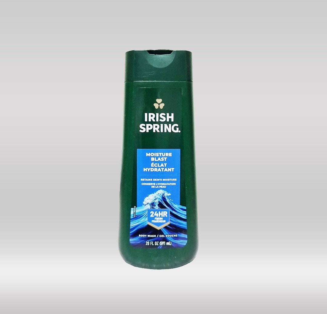 IRISH SPRING BODY WASH 591ML - MOISTURE BLAST 1X4