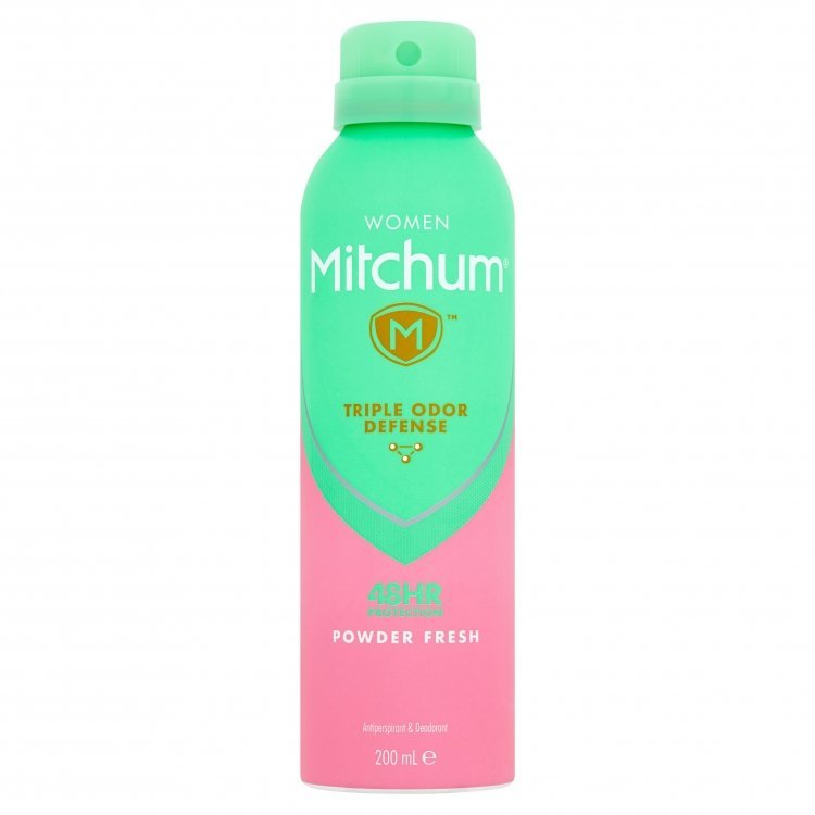 MITCHUM DEO SPRAY WOMEN 200ML - POWDER FRESH 1X6
