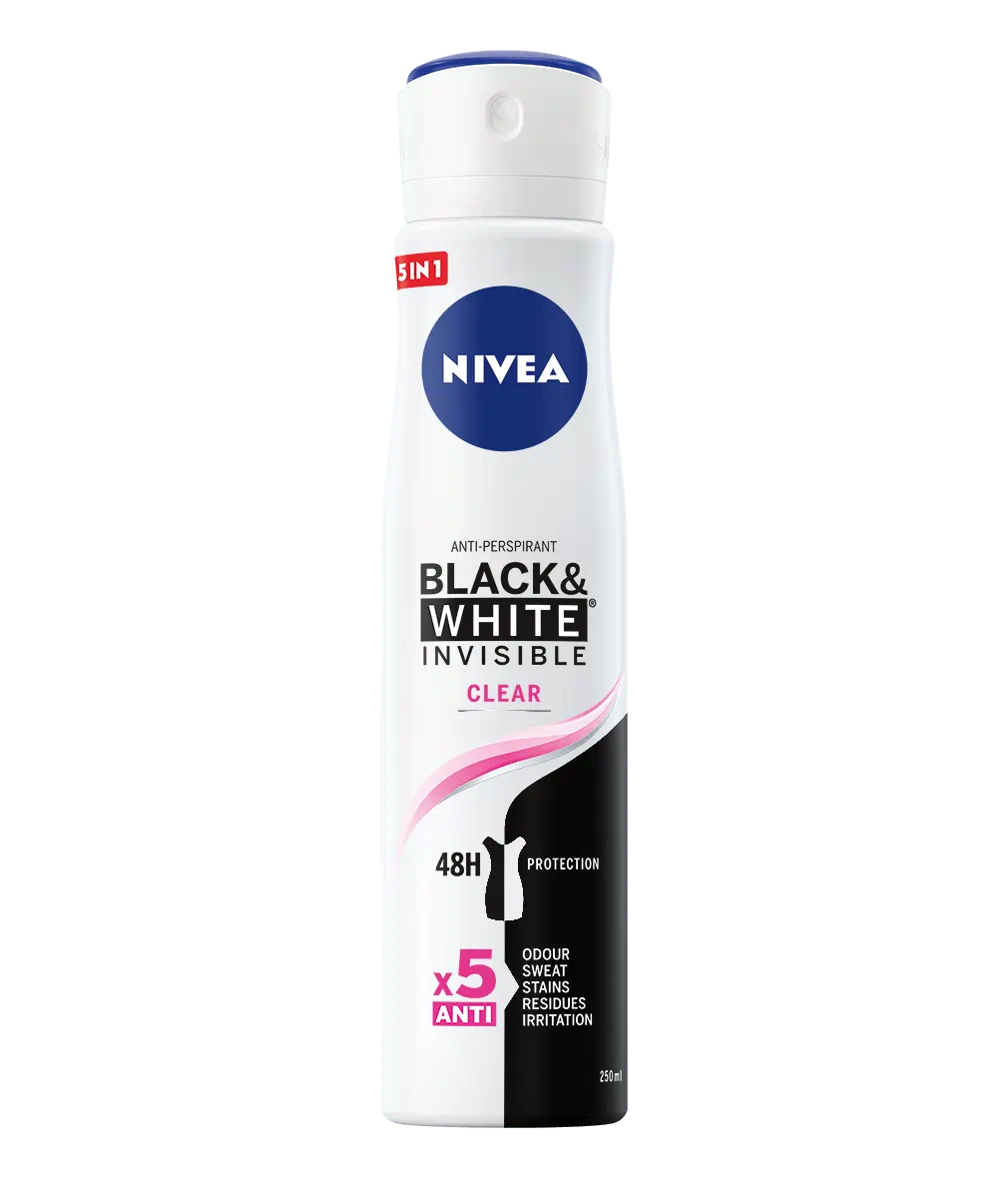NIVEA DEO SPRAY WOMEN 250ML - B&W ORIG.1X6