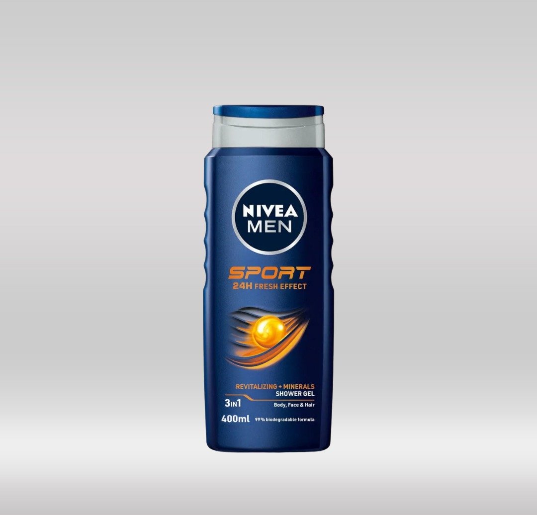 NIVEA MEN SHOWER GEL 400ML - SPORT