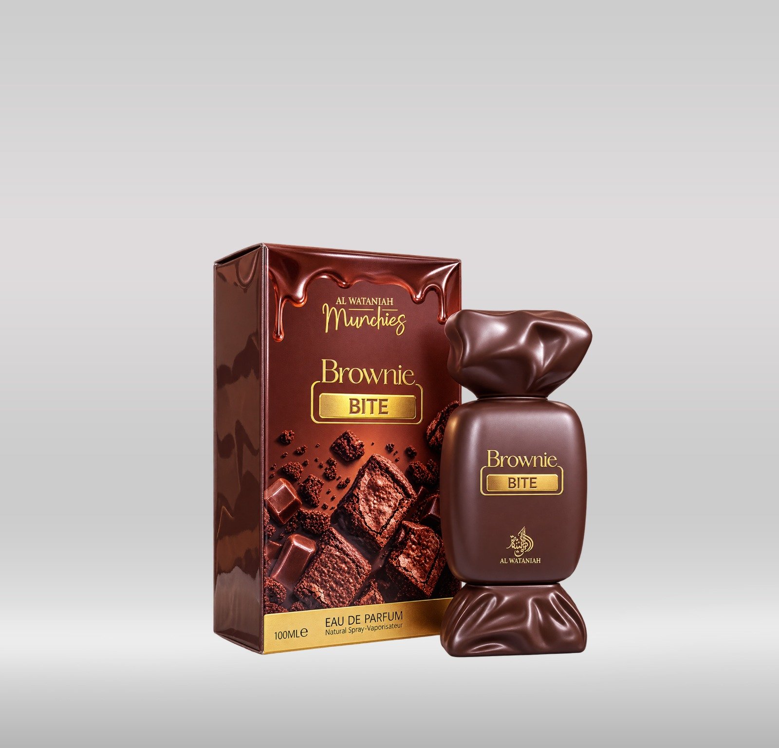 AL WATANIAH MUNCHIES PERFUME 100ML - BROWNIE BITE 1X48