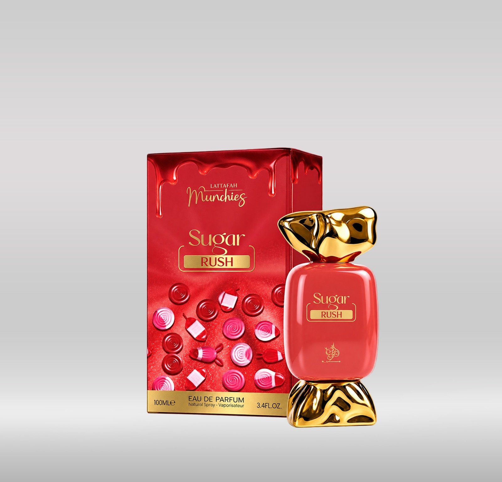 AL WATANIAH MUNCHIES PERFUME 100ML - SUGAR RUSH 1X48