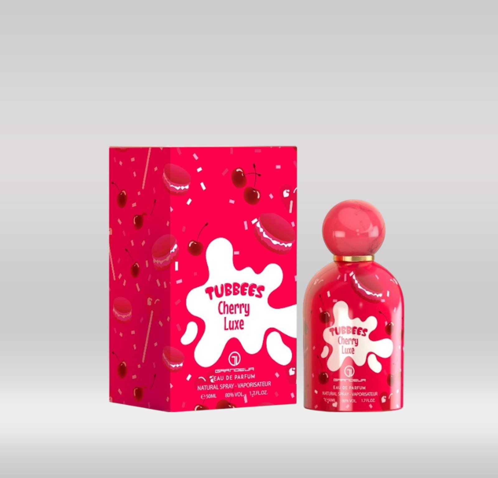 GRANDEUR TUBBEES PERFUME 50ML - CHERRY LUXE 1X96