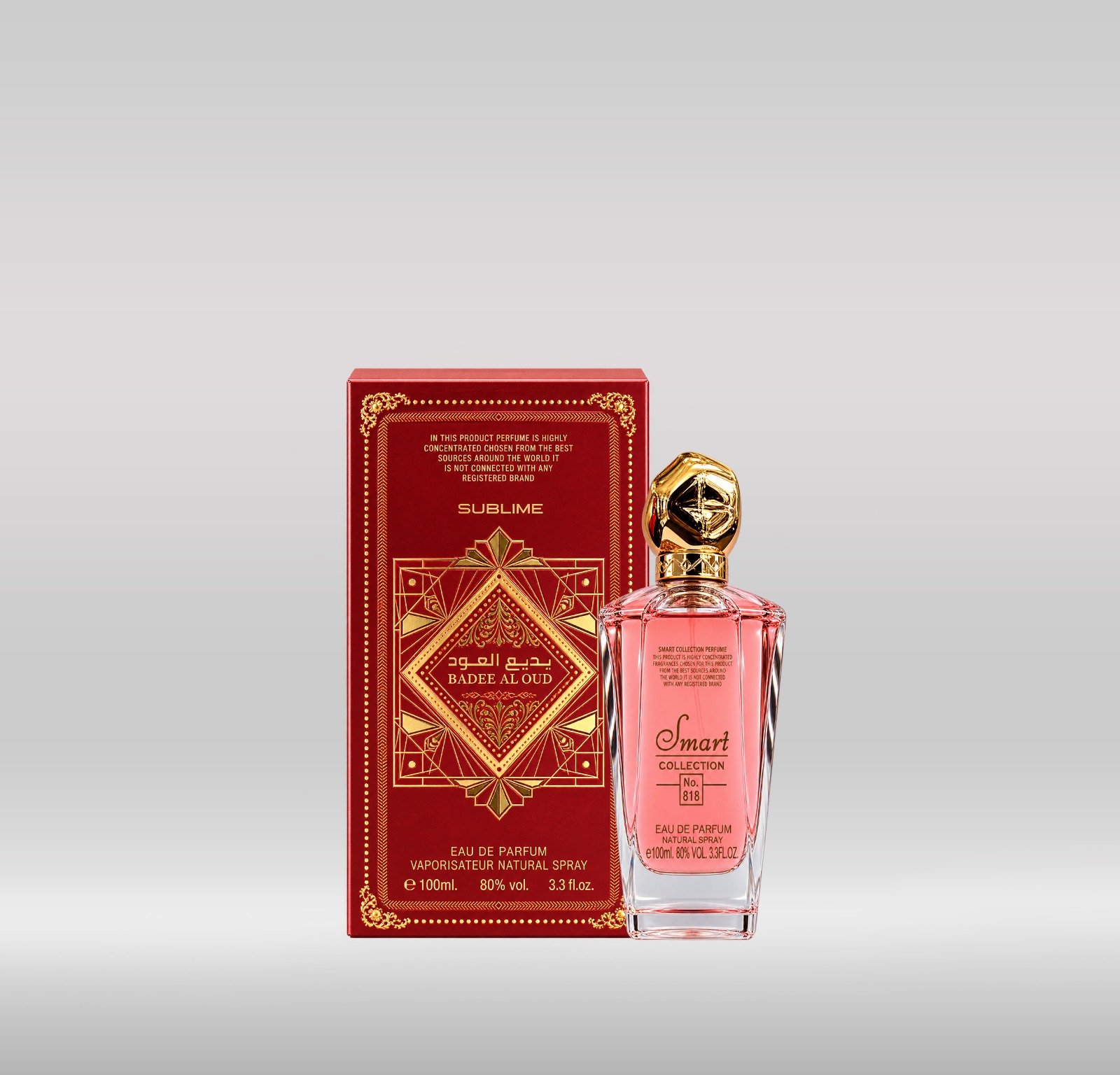 SMART PERFUME NO806 100ML - BADEE AL OUD SUBLIME 1X72