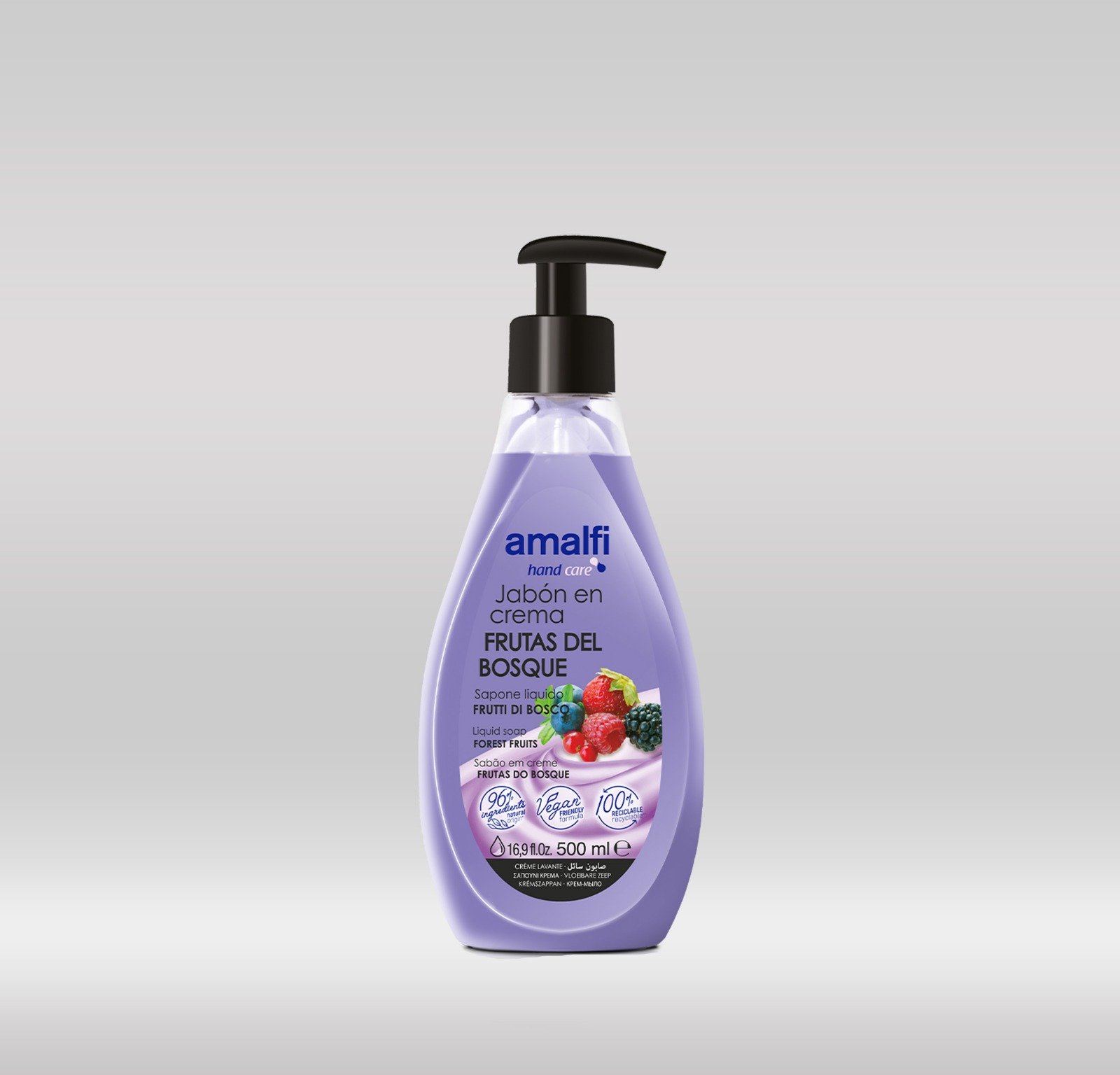 AMALFI HAND SOAP 500ML - BERRIES 1X12