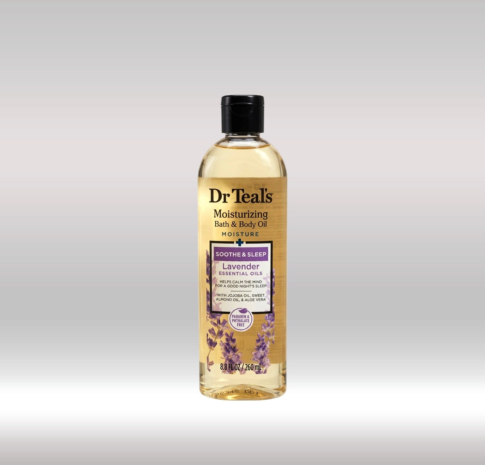 DR. TEAL'S BATH & BODY OIL 260ML - LAVENDER 1X6