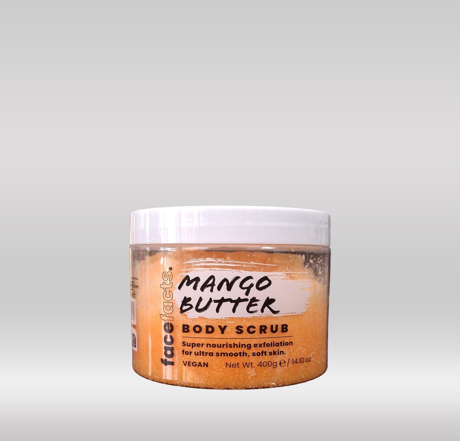 FACE FACTS BODY SCRUB 400ML - MANGO BUTTER 1X6